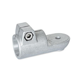  LST Laschen-Klemmverbinder, Aluminium Typ: OZ - ohne Zentrieransatz (glatt)<br />Oberfläche: 8 - gestrahlt, matt, gestrahlt, matt
