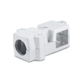  TM T-clamps, multi-piece, aluminum 