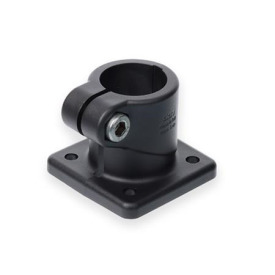  BS.P Base clamps, plastic Surface: 2 - Polyamide (PA), glass fiber reinforced, Black matt, temperature resistant up to 100 °C, RAL 9005