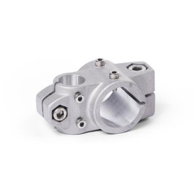  KSU.Z Kreuz-Verfahrschlitten für Zweiachssysteme, ungleiche Bohrungsmaße, Aluminium d1: B - Bohrung<br />Oberfläche: 8 - gestrahlt, matt, gestrahlt, matt