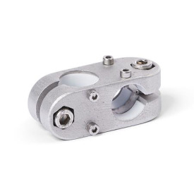  KK.Z Kreuz-Verfahrschlitten für Zweiachssysteme, Aluminium d1: G - mit Gleiteinsatz<br />Surface: 8 - gestrahlt, matt, gestrahlt, matt