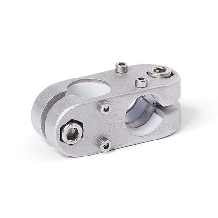  KK.Z Kreuz-Verfahrschlitten für Zweiachssysteme, Aluminium d1: G - mit Gleiteinsatz
Surface: 8 - gestrahlt, matt, gestrahlt, matt