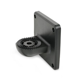  LSF.P Swivel clamps, plastic Type: AV - With external serration<br />Surface: 2 - Polyamide (PA), glass fiber reinforced, Black matt, temperature resistant up to 100 °C, RAL 9005<br />x<sub>1</sub>: 75