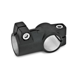  TS T-Klemmverbinder, Aluminium Oberfläche: 2 - strukturiert pulverbeschichtet, Schwarz, RAL 9005