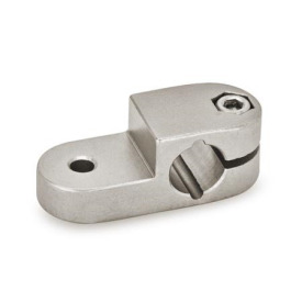  LKQ Laschen-Klemmverbinder, Edelstahl Material: ED - Edelstahl gestrahlt, matt