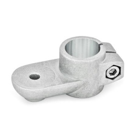  LSP Laschen-Klemmverbinder, Aluminium Typ: OZ - ohne Zentrieransatz (glatt)<br />Oberfläche: 8 - gestrahlt, matt, gestrahlt, matt