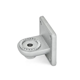  LSF Laschen-Klemmverbinder, Aluminium Typ: AV - mit Außenverzahnung<br />Oberfläche: 8 - gestrahlt, matt, gestrahlt, matt