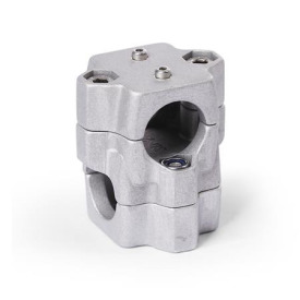 Kreuz-Verfahrschlitten für Einachssysteme, mehrteilig, Aluminium