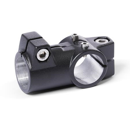  TS.E T-linear unit connectors, aluminium d1: B - Bore
Surface: 2 - textured powder-coated, Black, RAL 9005