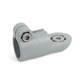  LST.P Laschen-Klemmverbinder, Kunststoff Typ: OZ - ohne Zentrieransatz (glatt)<br />Oberfläche: 4 - Polyamid (PA), glasfaserverstärkt, Grau matt, temperaturbeständig bis 100 °C, RAL 7040