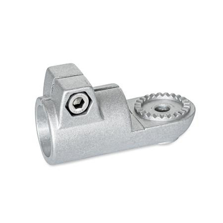  LST Laschen-Klemmverbinder, Aluminium Typ: AV - mit Außenverzahnung
Oberfläche: 8 - gestrahlt, matt, gestrahlt, matt