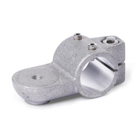  LSQ.E Laschen-Verfahrschlitten, Aluminium Typ: OZ - ohne Zentrieransatz (glatt)<br />d1: B - Bohrung<br />Oberfläche: 8 - gestrahlt, matt, gestrahlt, matt
