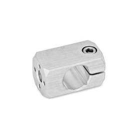 CGA Anbau-Klemmhalter, Aluminium Oberfläche: G - Aluminium gleitgeschliffen, matt