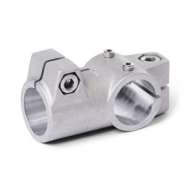  TS.E T-Verfahrschlitten, Aluminium d1: B - Bohrung<br />Oberfläche: 8 - gestrahlt, matt, gestrahlt, matt