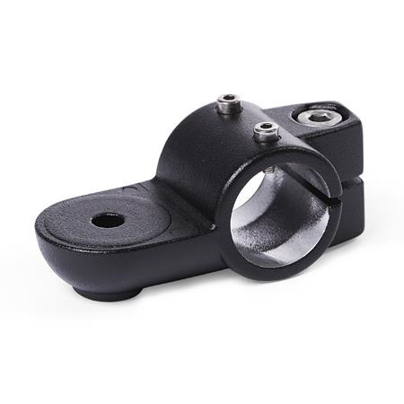  LSQ.E Laschen-Verfahrschlitten, Aluminium Typ: OZ - ohne Zentrieransatz (glatt)
d1: B - Bohrung
Oberfläche: 2 - strukturiert pulverbeschichtet, Schwarz, RAL 9005