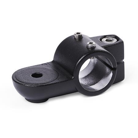  LSQ.E Laschen-Verfahrschlitten, Aluminium Typ: OZ - ohne Zentrieransatz (glatt)
d1: B - Bohrung
Oberfläche: 2 - strukturiert pulverbeschichtet, Schwarz, RAL 9005