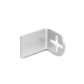 Haltebleche für Anbau-Klemmverbinder CGA / LGA, Edelstahl