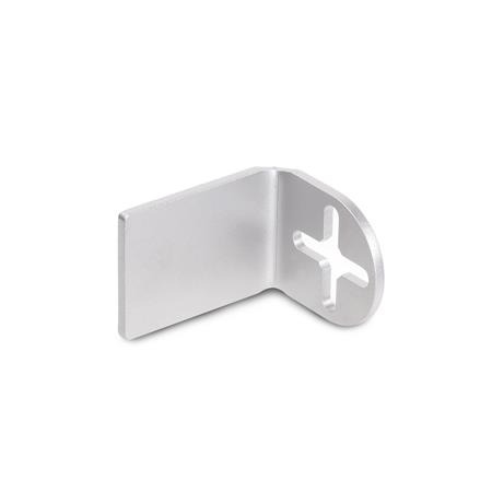  SGU Retaining plates for attachment clamps CGA / LGA, stainless steel 