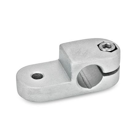  LKQ Swivel clamps, aluminum Surface: 8 - Blasted, matt, blasted, matt