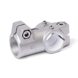  TS.E T-Verfahrschlitten, Aluminium d1: G - mit Gleiteinsatz<br />Oberfläche: 8 - gestrahlt, matt, gestrahlt, matt