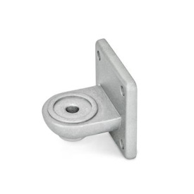  LSF Laschen-Klemmverbinder, Aluminium Typ: MZ - mit Zentrieransatz<br />Oberfläche: 8 - gestrahlt, matt, gestrahlt, matt