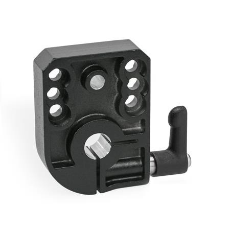  VZK Clamping plates Type: A - For mechanical position indicators (also usable without position indicator, e. g. only with handwheel)