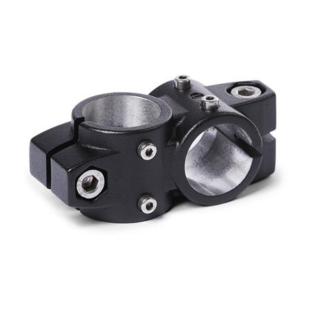  KS.Z Kreuz-Verfahrschlitten für Zweiachssysteme, Aluminium Kennziffer: B - Bohrung
Oberfläche: 2 - strukturiert pulverbeschichtet, Schwarz, RAL 9005