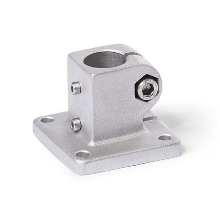  BK.E Fuß-Verfahrschlitten, mit vier Befestigungsbohrungen, Aluminium d1: B - Bohrung
Oberfläche: 8 - gestrahlt, matt, gestrahlt, matt