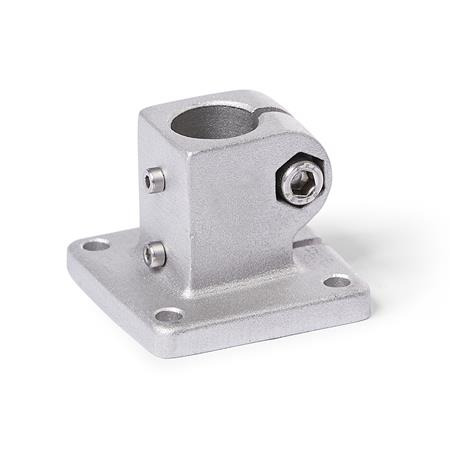  BK.E Fuß-Verfahrschlitten, mit vier Befestigungsbohrungen, Aluminium d1: B - Bohrung
Oberfläche: 8 - gestrahlt, matt, gestrahlt, matt