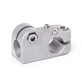  TK.E T-Verfahrschlitten, Aluminium Bildzuordnung: B - Bohrung<br />Oberfläche: 8 - gestrahlt, matt, gestrahlt, matt