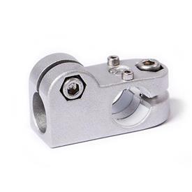  TK.E T-Verfahrschlitten, Aluminium Bildzuordnung: G - mit Gleiteinsatz<br />Oberfläche: 8 - gestrahlt, matt, gestrahlt, matt