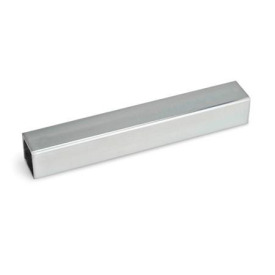  RS Konstruktionsrohre, Aluminium, Stahl, Edelstahl Oberfläche: ST - Stahl galvanisch verzinkt, blau passiviert<br />d<sub>1</sub> / s<sub>1</sub>: V - Vierkant