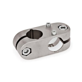  KK.E Cross linear unit connectors for one-axis systems, stainless steel 