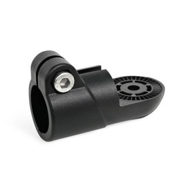  LST.P Laschen-Klemmverbinder, Kunststoff Typ: IV - mit Innenverzahnung<br />Oberfläche: 2 - Polyamid (PA), glasfaserverstärkt, Schwarz matt, temperaturbeständig bis 100 °C, RAL 9005