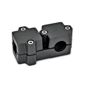 TM T-clamps, multi-piece, aluminum 
