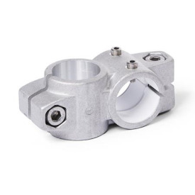  KS.E Kreuz-Verfahrschlitten für Einachssysteme, Aluminium d1: G - mit Gleiteinsatz<br />Surface: 8 - gestrahlt, matt