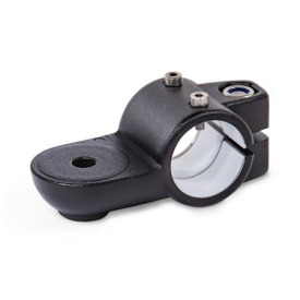  LSQ.E Laschen-Verfahrschlitten, Aluminium Typ: OZ - ohne Zentrieransatz (glatt)<br />d1: G - mit Gleiteinsatz<br />Oberfläche: 2 - strukturiert pulverbeschichtet, Schwarz, RAL 9005