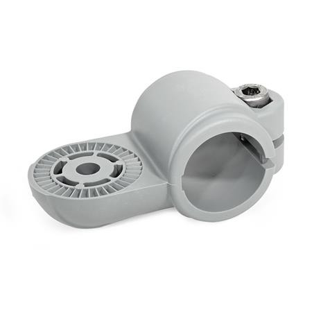  LSQ.P Laschen-Klemmverbinder, Kunststoff Typ: IV - mit Innenverzahnung
Oberfläche: 4 - Polyamid (PA), glasfaserverstärkt, Grau matt, temperaturbeständig bis 100 °C, RAL 7040