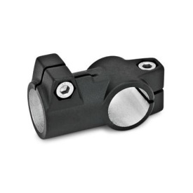  TS T-Klemmverbinder, Aluminium Oberfläche: 2 - strukturiert pulverbeschichtet, Schwarz, RAL 9005