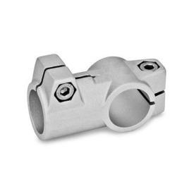  TS T-Klemmverbinder, Aluminium Oberfläche: 8 - gestrahlt, matt, gestrahlt, matt