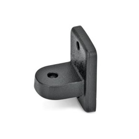  LKF Laschen-Klemmverbinder, Aluminium Oberfläche: 2 - strukturiert pulverbeschichtet, Schwarz, RAL 9005