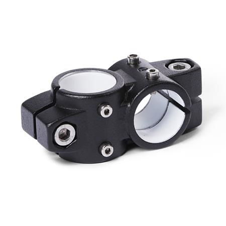  KS.Z Kreuz-Verfahrschlitten für Zweiachssysteme, Aluminium Kennziffer: G - mit Gleiteinsatz
Oberfläche: 2 - strukturiert pulverbeschichtet, Schwarz, RAL 9005