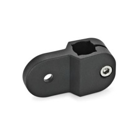  SP Fastening lugs for sensors and reflectors, plastic Type: C - With Bore for Countersunk Screw M6