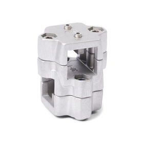  KM.Z Kreuz-Verfahrschlitten für Zweiachssysteme, mehrteilig, Aluminium 