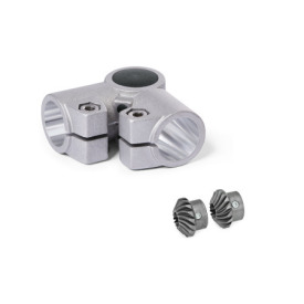  YLS L-angle gears, for single tube linear units Surface: 8 - Blasted, matt, blasted, matt<br />Type: A - Angle gear box + bevel gear wheel set