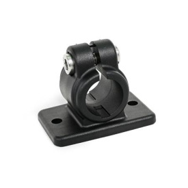  FSZ.P Flansch-Klemmverbinder, Kunststoff Oberfläche: 2 - Polyamid (PA), glasfaserverstärkt, Schwarz matt, temperaturbeständig bis 100 °C, RAL 9005