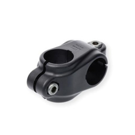  KS.P Cross clamps, plastic Surface: 2 - Polyamide (PA), glass fiber reinforced, Black matt, temperature resistant up to 100 °C, RAL 9005