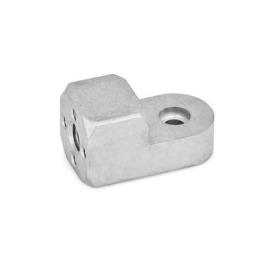 Anbau-Laschen-Klemmhalter, Aluminium