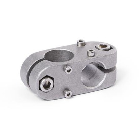  KK.Z Kreuz-Verfahrschlitten für Zweiachssysteme, Aluminium d1: B - Bohrung<br />Surface: 8 - gestrahlt, matt, gestrahlt, matt