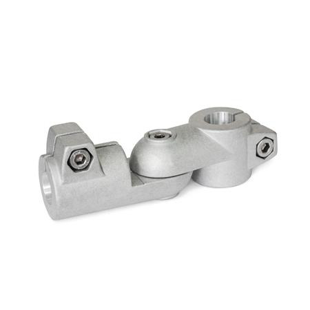  GSP Gelenk-Klemmverbinder, Aluminium Typ: S - Verstellung stufenlos
Oberfläche: 8 - gestrahlt, matt, gestrahlt, matt